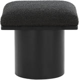 Pavilion Stool - Stylish Art Deco Boucle Fabric Bench with Luxurious Cushion for Any Space