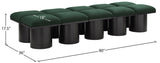Pavilion Elegant Boucle Fabric Bench - Art Deco Design with Luxurious Cushion for Stylish Seating