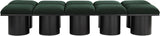 Pavilion Elegant Boucle Fabric Bench - Art Deco Design with Luxurious Cushion for Stylish Seating
