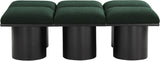 Pavilion Elegant Boucle Fabric Bench - Luxurious Art Deco Design with Plush Cushion for Any Space