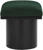 Pavilion Stool - Stylish Art Deco Boucle Fabric Bench with Luxurious Cushion for Any Space