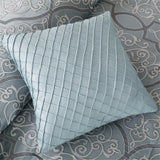 Woven 12-Piece Complete Comforter and Sheet Set, Blue