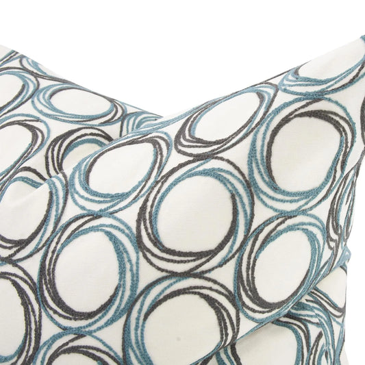 24 x 24 Demo Indigo Pillow - Down Alternative Insert