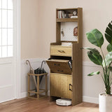 Wholesale 5-in-1 Shoe Cabinet with Flip Drawer, Entryway Shoe Storage
