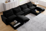 PERTH 157" 4-Seater Sofa with 2 Ottomans 12