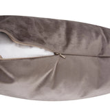 Pillow 14 x 22 Bella Pewter - Down Insert