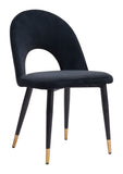 Menlo Dining Chair (Set of 2) Black