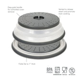 Collapsible Microwave Food Cover - Large