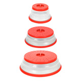 Collapsible Microwave Food Cover - Set of 3