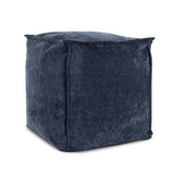 Komodo Navy Square Pouf