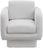 Alessandra Swivel Accent Chair - Overstuffed Comfort with Contemporary Design for Stylish Spaces