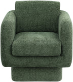 Alessandra Swivel Accent Chair - Overstuffed Comfort with Contemporary Design for Stylish Spaces