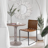 Distressed Farm House Round Bistro Table