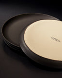Stoneware Flat Dinner Plate | Edan 11.2"