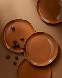 Stoneware Flat Dinner Plate | Edan 11.2"