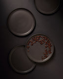 Stoneware Flat Salad/Dinner Plate | Edan 9.4"