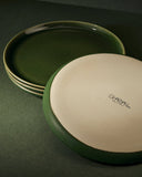 Stoneware Flat Salad/Dinner Plate | Edan 9.4"