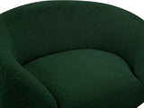 Ritz Boucle Fabric Chair - Elegant Comfort with Gold Metal Legs for a Chic Modern Living Space