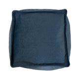 Qivuit Blue Square Pouf