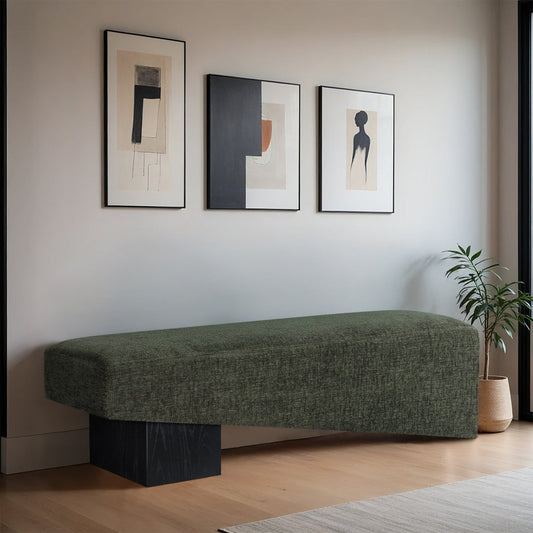 Alora Fabric Upholstered Bench