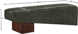 Alora Fabric Upholstered Bench