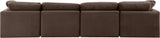 Indulge - Velvet 4 Seat Modular Sofa