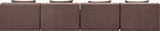 Stellar - 4 Piece Upholstered Modular Sectional