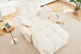 CHARLOTTE 47" Sofa with 1 Ottoman