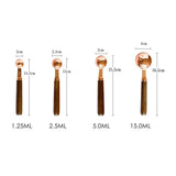 Rose Gold Stainless Steel Measuring Cups Set