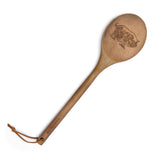 Blue Stallion Emily Pig Acacia Wood Spoon