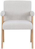 Woodloch Accent Chair: Modern Comfort with Natural Wood Frame for a Stylish Living Room Upgrade