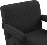 Woodloch Accent Chair - Modern Mid-Century Design with Elegant Boucle Upholstery for Any Space