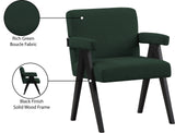 Woodloch Accent Chair - Modern Mid-Century Design with Elegant Boucle Upholstery for Any Space