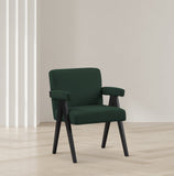 Woodloch Accent Chair - Modern Mid-Century Design with Elegant Boucle Upholstery for Any Space
