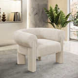Stefano Accent Chair – Luxurious Curved Back Design, Art Deco Style, Perfect for Comfort & Elegance