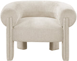 Stefano Accent Chair – Luxurious Curved Back Design, Art Deco Style, Perfect for Comfort & Elegance