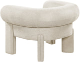 Stefano Accent Chair – Luxurious Curved Back Design, Art Deco Style, Perfect for Comfort & Elegance
