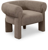 Stefano Accent Chair – Luxurious Curved Back Design, Art Deco Style, Perfect for Comfort & Elegance