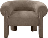 Stefano Accent Chair – Luxurious Curved Back Design, Art Deco Style, Perfect for Comfort & Elegance