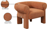 Stefano Accent Chair – Luxurious Curved Back Design, Art Deco Style, Perfect for Comfort & Elegance