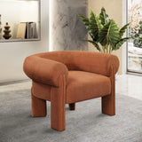 Stefano Accent Chair – Luxurious Curved Back Design, Art Deco Style, Perfect for Comfort & Elegance