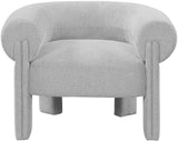 Stefano Accent Chair – Luxurious Curved Back Design, Art Deco Style, Perfect for Comfort & Elegance