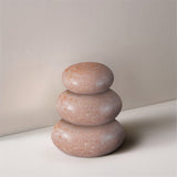Pumpkin Marble Decorative 3pc. Object