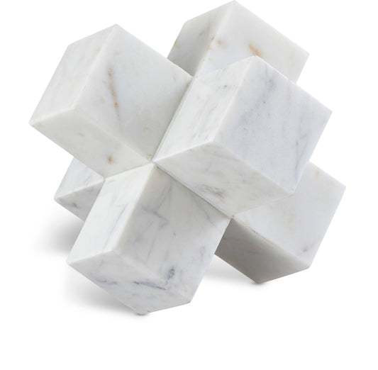 Jack Marble Decorative Jack Object