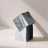Quad Marble Decorative Cube