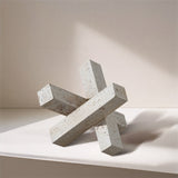 Stix Travertine Decorative Object