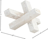 Stix Travertine Decorative Object