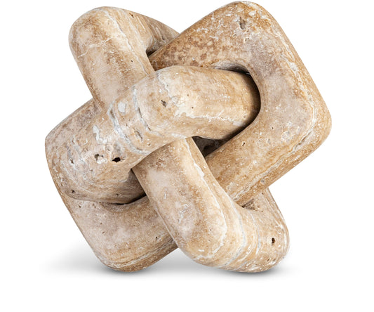 Bond Travertine Decorative Knot