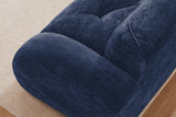 MYLO 80" Loveseat with 1 Ottoman