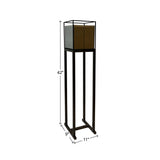 Augustus Smoke Glass Pedestal - Large